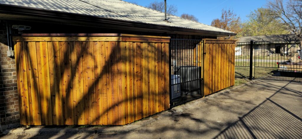 6' Board On Board Cedar Fence